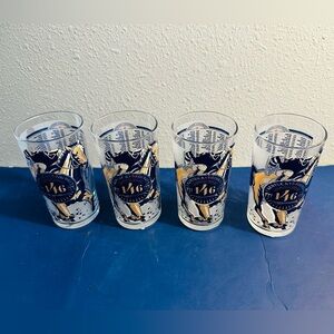 SET OF 4 AUTHENTIC HORSE KENTUCKY DERBY 146 OFFICIAL MINT JULEP GLASSES